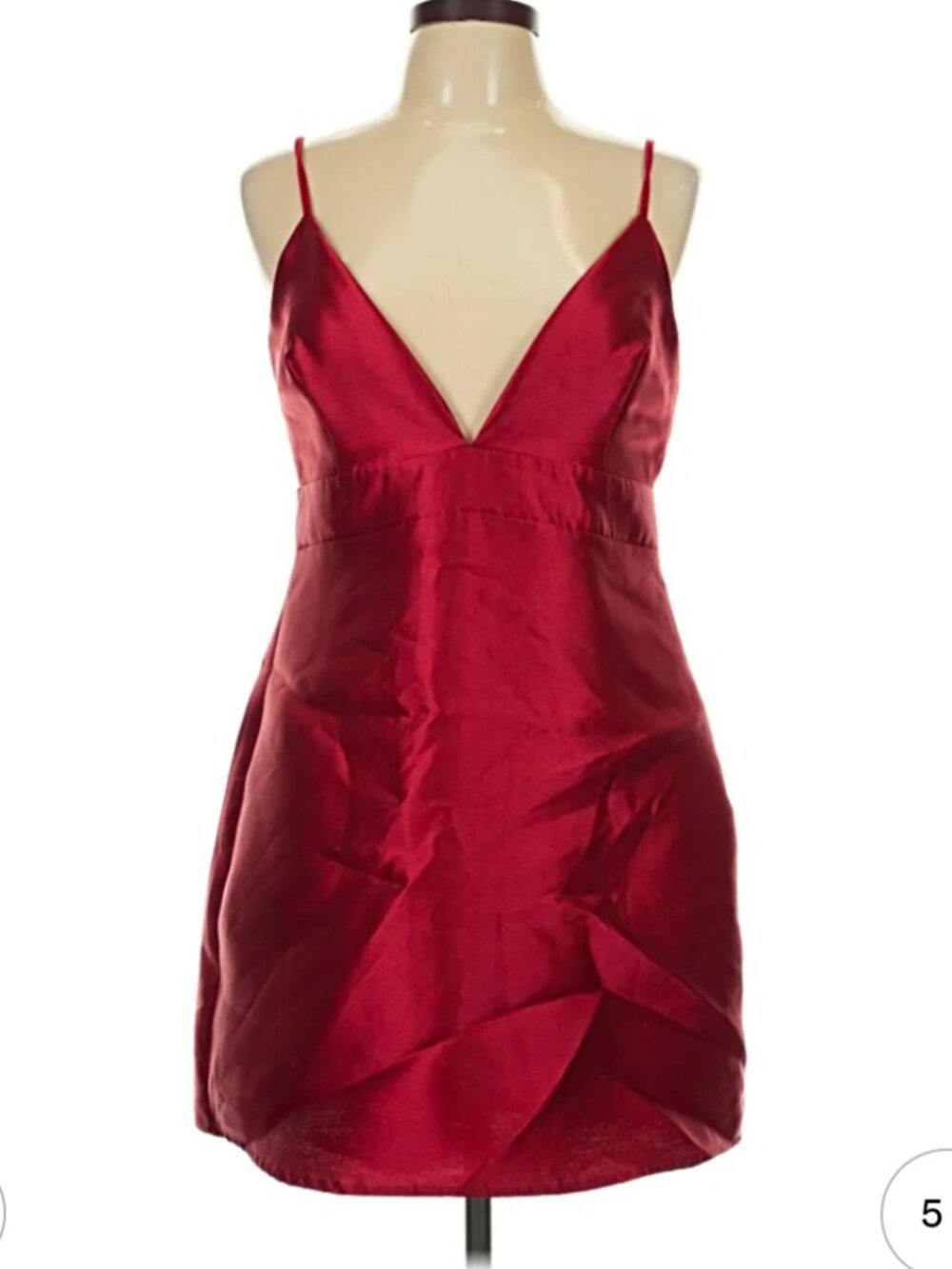 Glamourous Life Wine Red Sleeveless Mini Dress